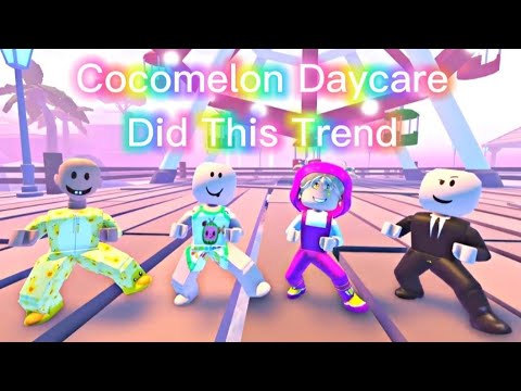 COCOMELON DAYCARE Characters Did This Trend | Roblox Trend